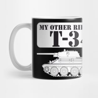 My other ride is a T-34 Mug